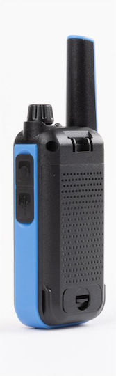 Sencor SMR 700 Walkie Talkie 2W with Monochrome Screen Set of 2pcs In Blue Color