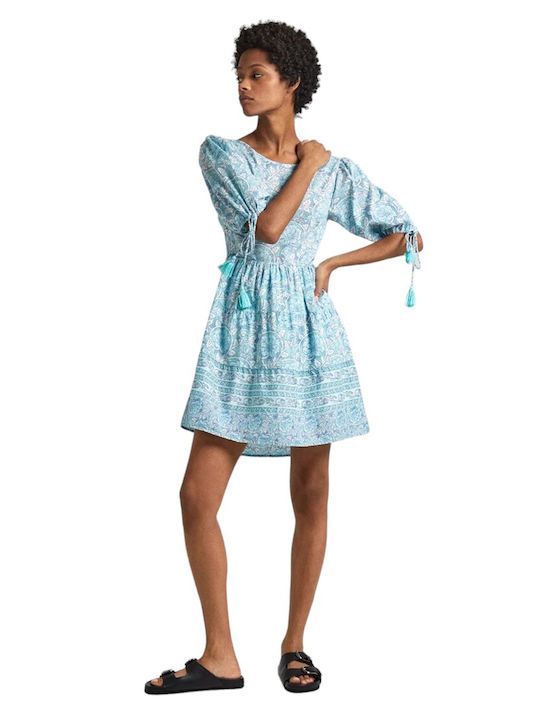 Mini Dress Blue