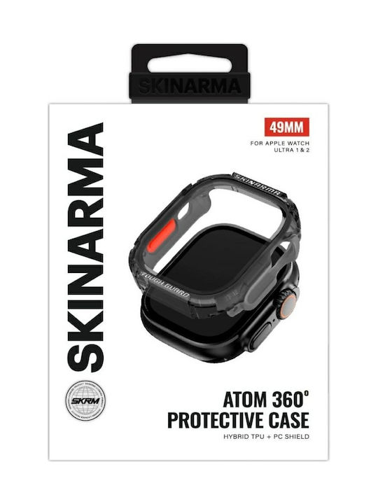 Skinarma Πλαστική Θήκη σε Μαύρο χρώμα για Apple Watch 49mm