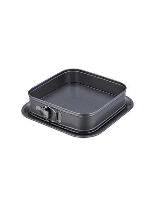 Relaxdays Backform Torte Rostfreier Stahl 6.5x28.5cm 1cm