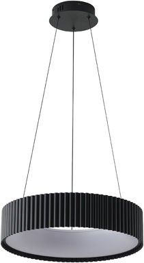 Eurolamp LED Κρεμαστό Φωτιστικό Μαύρο 46x46εκ. Eurolamp LED Κρεμαστό Φωτιστικό Μαύρο 46x46εκ.
