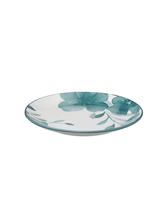 Plate Desert made of Porcelain White with Diameter 19cm