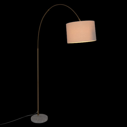 Lampa de podea cu Soclu pentru Bec E27 Auriu