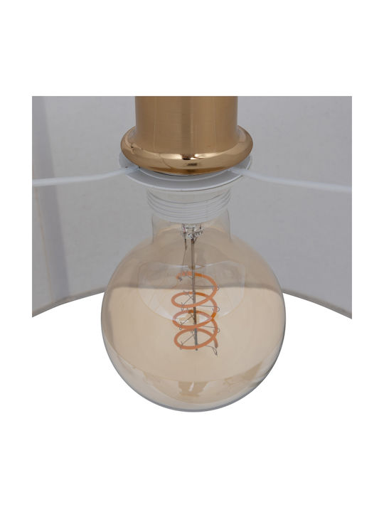 Lampa de podea cu Soclu pentru Bec E27 Auriu