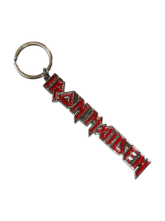 Iron Maiden Logo Keychain Tails