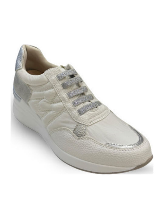 Damen Anatomisch Sneakers Weiß