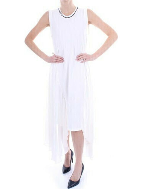 Summer Midi Dress White