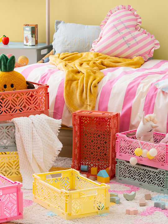 Children's Storage Box made of Plastic Pink 40x30x15cm 1pcs