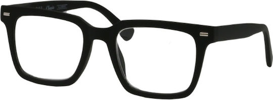 Loki Reading Glasses +2.00 in Black color ALASSIO/BLACK/49/+1,00