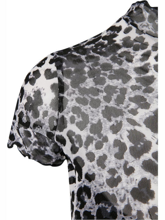 Summer Mini Dress Snow Leo