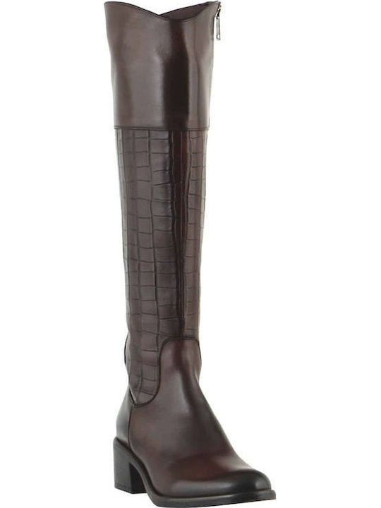 Damenstiefel Braun