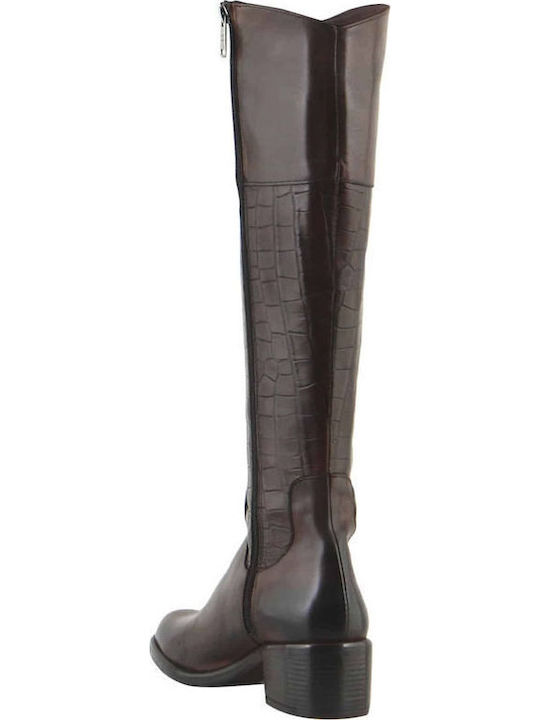 Damenstiefel Braun