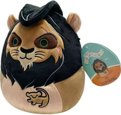 Jazwares Plush Squishmallows The Lion King Scar For 3+ Years 25 cm