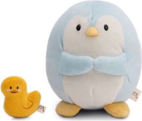 Λούτρινο Mymochi 16εκ Πιγκουϊνάκι Waddle Αξεσουάρ Παπάκι Κουτί Δώρου Nici #61149