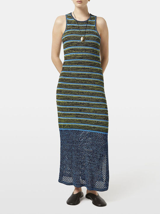 Sommer Maxi Abendkleid Mehrfarbig