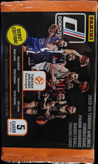 Panini Euroleague Basketball Donruss Booster Pack 2023-24 Turkish Airlines (EN)
