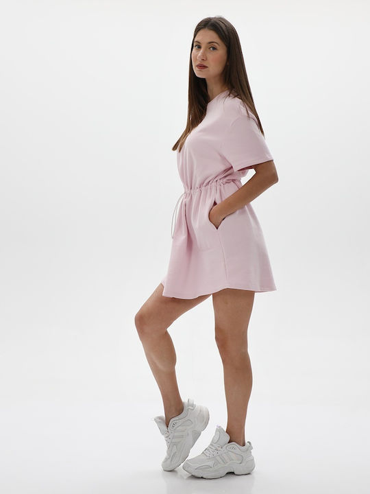 1136836 Summer Mini Dress Pink