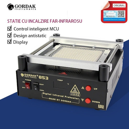 Stație de lipit cu infraroșu Gordak 853