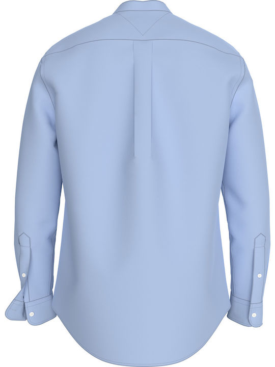 Long Sleeve Cotton Shirt Light Blue