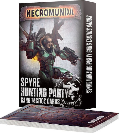 Games Workshop Necromunda - Spyre Hunting Party Gang: Tactics Cards Deck