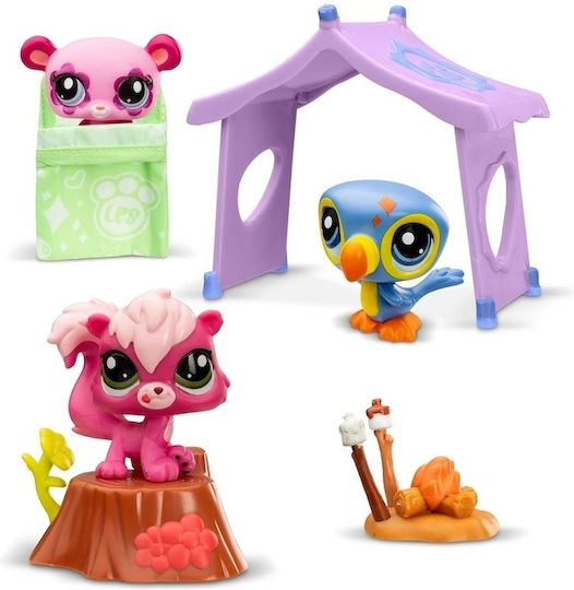 Littlest Pet Shop Spielset Camping Lps 3 Tiere – Basic Fun #00574