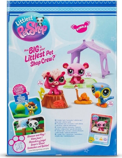Littlest Pet Shop Spielset Camping Lps 3 Tiere – Basic Fun #00574