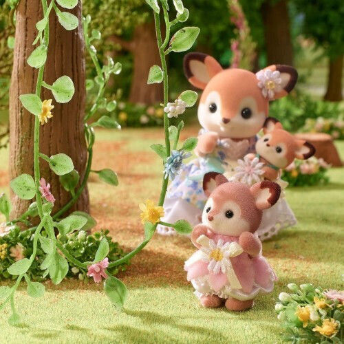 Epoch Toys Babies Floral Swing Sylvanian Families for Ages 3 Plus