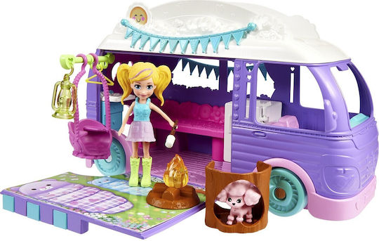Mattel Τροχόσπιτο Polly Pocket για 3+ Ετών