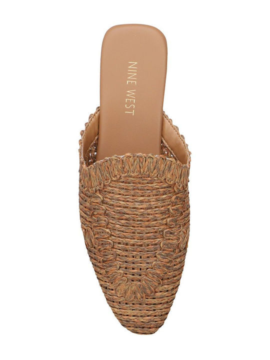 Flat Mules σε Ταμπά Χρώμα