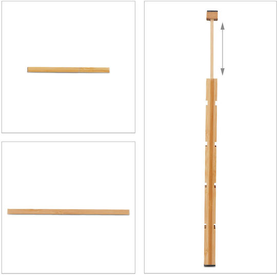 Relaxdays Compartimente De Sertar Din Lemn 34 Cm 10 Bucăți Maro