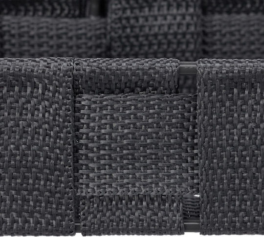Relaxdays Divizoare de sertar Plastic în Gri Culori 26x4.5x36cm Relaxdays Divizoare de sertar Plastic în Gri Culori 26x4.5x36cm
