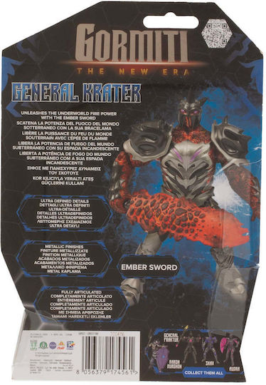 Giochi Preziosi Gormiti Φιγούρα Villain General Krater 15cm