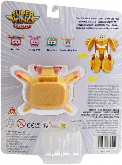Just Toys Super Wings Super Pet Transforming Robot (Διάφορα Σχέδια) 1τμχ
