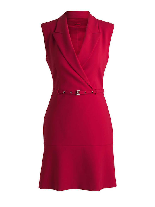 Kamilan Summer Mini Dress Red