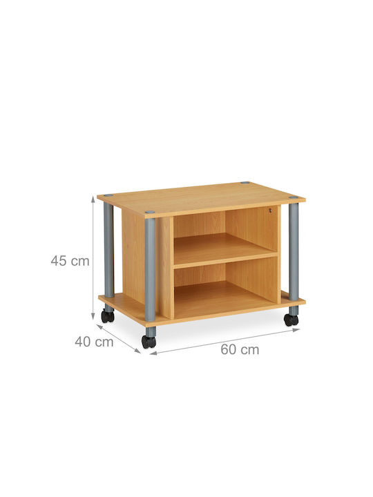 TV Stand Light Brown M45xD60xH40cm