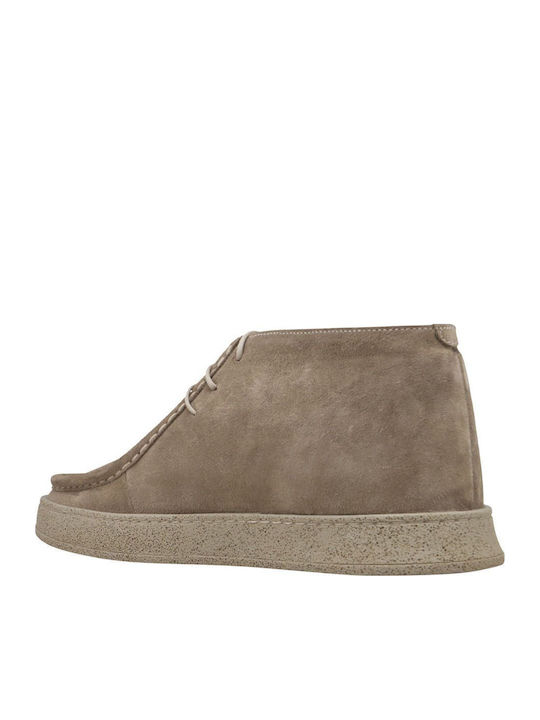 Wildleder Beige Herrenstiefel