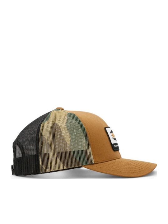 Rvca Mission 2 Trucker Camel Hat Brown