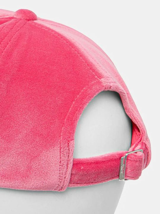 Juicy Veronica Velour & Diamante Baseball Jcawh224702-679 Women's Hot Pink