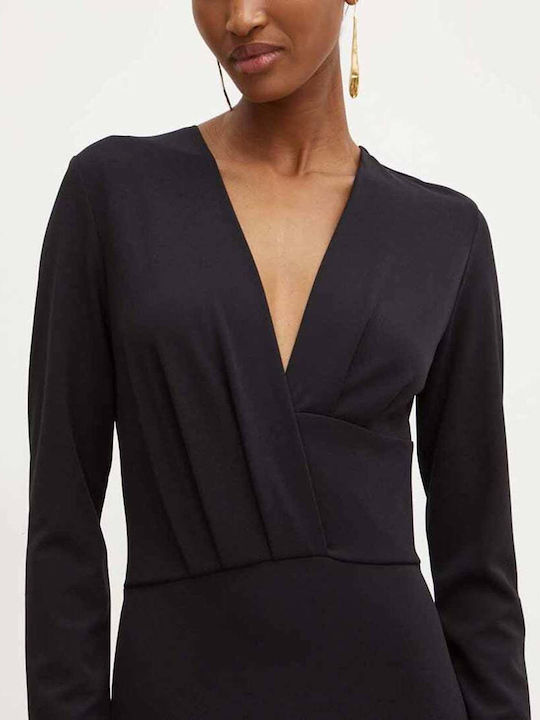 Midi Evening Black Dress