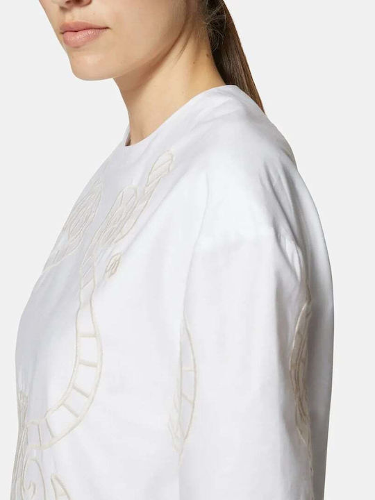 Summer Mini T-Shirt Dress White