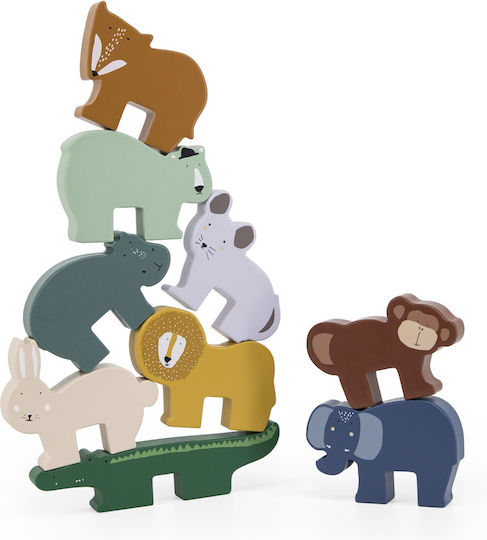 Trixie Stacking Toy Animal made of Wood for 18++ Months