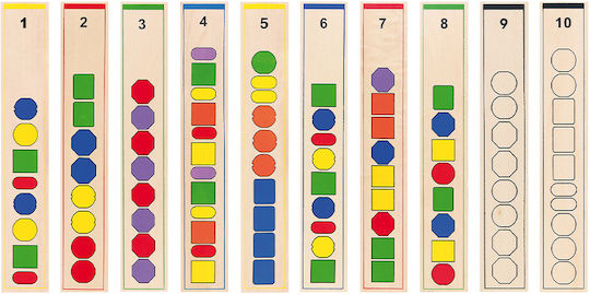Viga Toys Lacing Toy Beads Sequence made of Wood