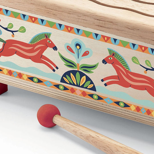 Djeco Musical Instrument Educational made of Wood with Music and Sounds for 36++ Months