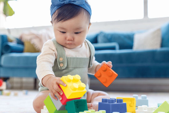 Infantino Stacking Toy Soft Blocks for 0++ Months