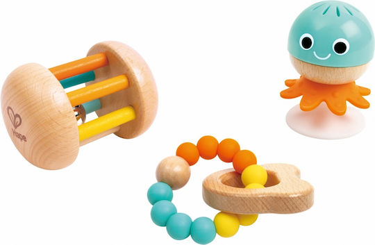 Maki Βρεφικό Παιχνίδι Sensory Set από Ξύλο με Μουσική για Νεογέννητα