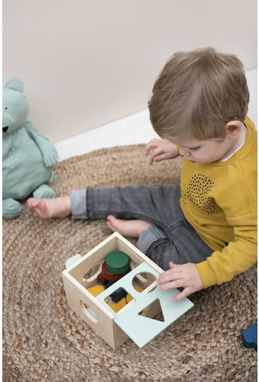 Trixie Jucărie de Sortare a Formelor Shape Sorter din Lemn pentru 12++ Luni