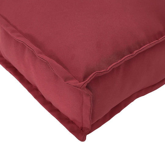vidaXL Bench Cushion Palette Red Wine 2 Pieces 40x40 cm Various Colors