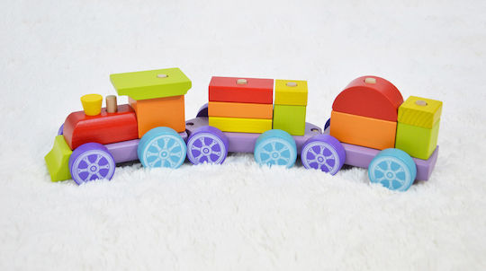 Cubika Vehicle Train made of Wood for 18++ Months