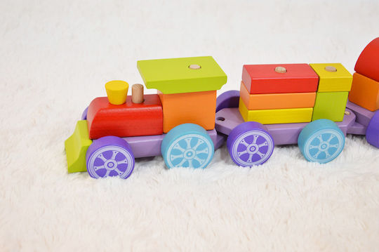 Cubika Vehicle Train made of Wood for 18++ Months