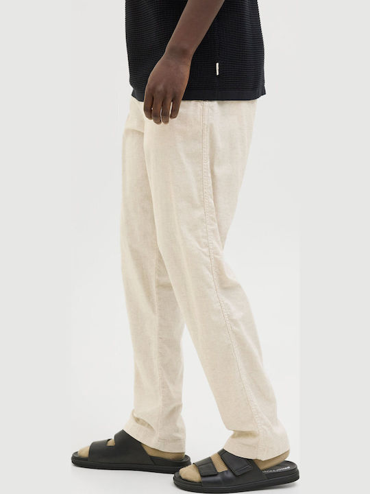 Men's Trousers Relaxed Fit Ecru